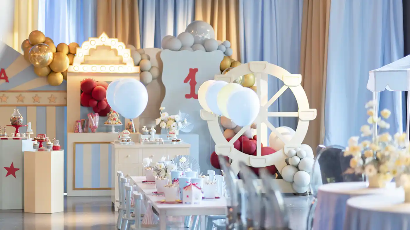 Torta decorada para bautismo y primer añito