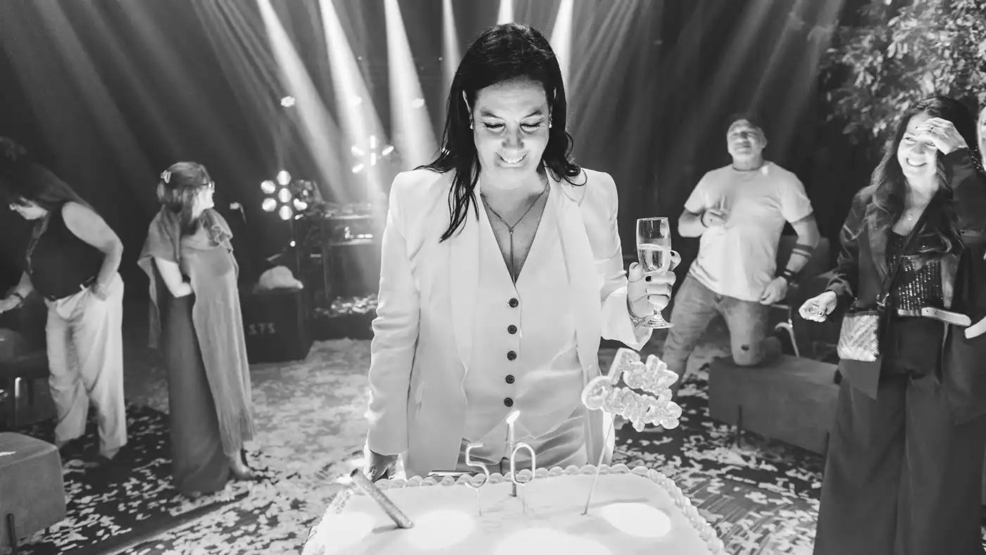 Centros de mesa y decoración de lujo para cumpleaños