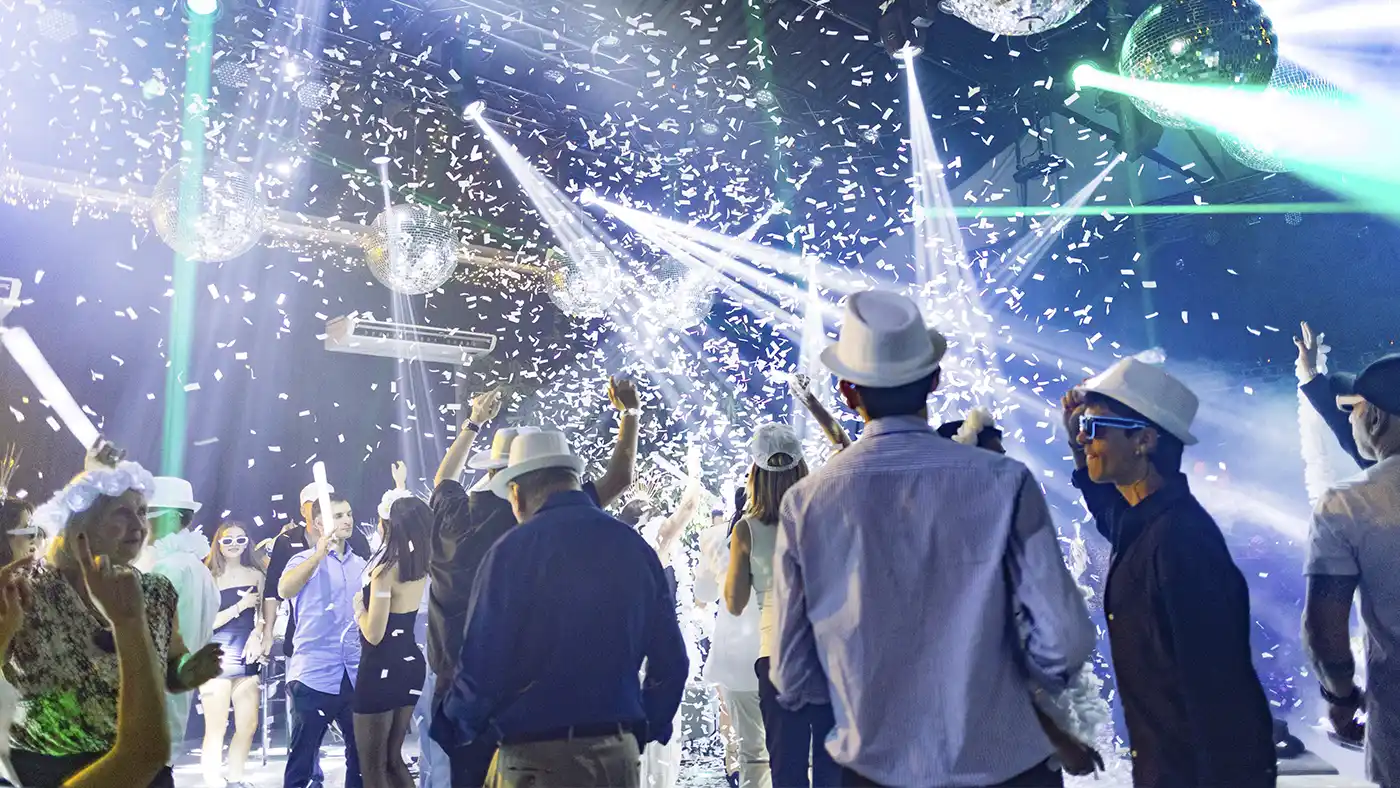 Pista de baile, DJ y sonido para fiestas de cumpleaños