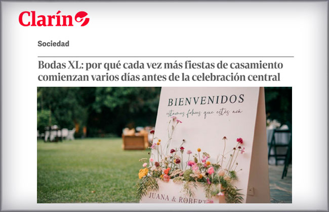 CLARIN BODAS XL